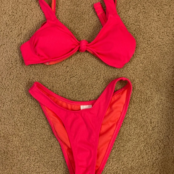Xhilaration Other - hot pink xhilaration bikini